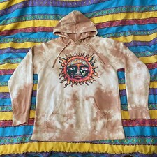 Sublime Hoodie Size Large Summer Tour 1995 Tiedye Sun  RARE SIZE 