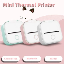 Phomemo T02 Mini Thermal Photo Printer Wireless Bluetooth Label Maker Inkless