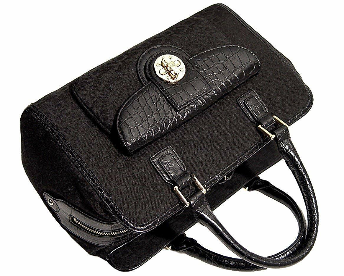 バッグ archive DKNY leather hand bag DKNY CIRCA 1989 SHOULDER SHOPPER TOTE HANDBAG BLACK LEATHER