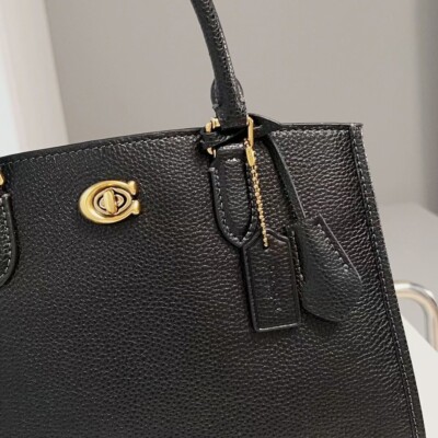 COACH / バッグ/--/BLK/CE732 COACH Brooke Carryall 28 CE732 Black Outlet New Tote Bag | eBay