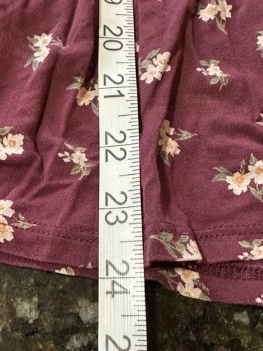 Abercrombie & Fitch Y2K Babydoll Top Sz S Smocked Floral Coquette Bella Swan - Picture 7 of 9