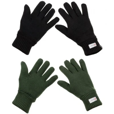 Strickhandschuhe Thinsulate Handschuhe gefüttert Fingerhandschuhe Thermofutter - Bild 1 von 3