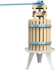 Fruit Wine Press Solid Wood Basket Cider Apple Berries Wine Making Winemaking