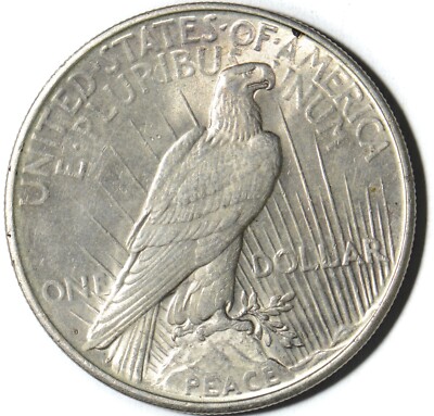 1934-D Peace Silver Dollar | eBay
