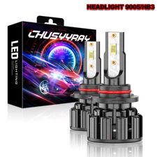 9005 LED Headlight Bulb Conversion Kit High Beam White Super Bright 6000K