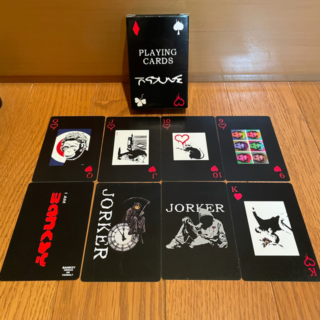 Banksy Exhibition Official Catalog Playing Cards / Genius or Rebel
