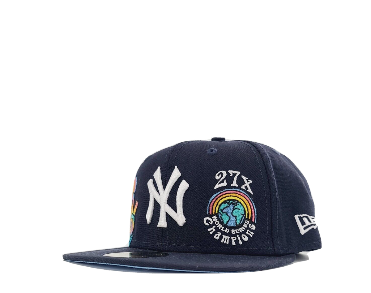 【US限定】 NEW ERA 59FIFTY New York Yankees WS1952 Navy New York Yankees 27x WS Champs 59FIFTY Fitted Hat - Navy