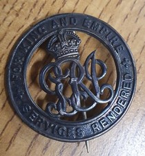 WW1 British Army SWB Silver War Badge (cab)