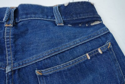 Vtg JC Penney Foremost Redline Half Selvedge Jeans 1950s Men Sz