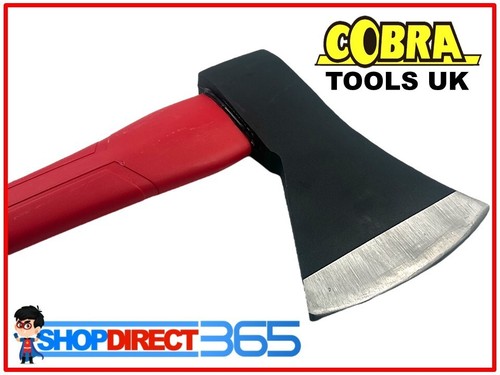 4lbs Axe Fibreglass Shaft Handle Log Splitting Steel Hatchet Wood Chopper 25-50 - Picture 4 of 6