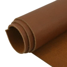 5/6OZ Brown Tooling Leather Square 2.0mm Thick Full Grain Cowhide Leather Craft