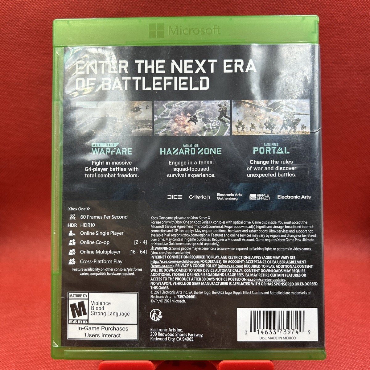 Battlefield 2042 Microsoft XBox One Used ONLINE ONLY NO