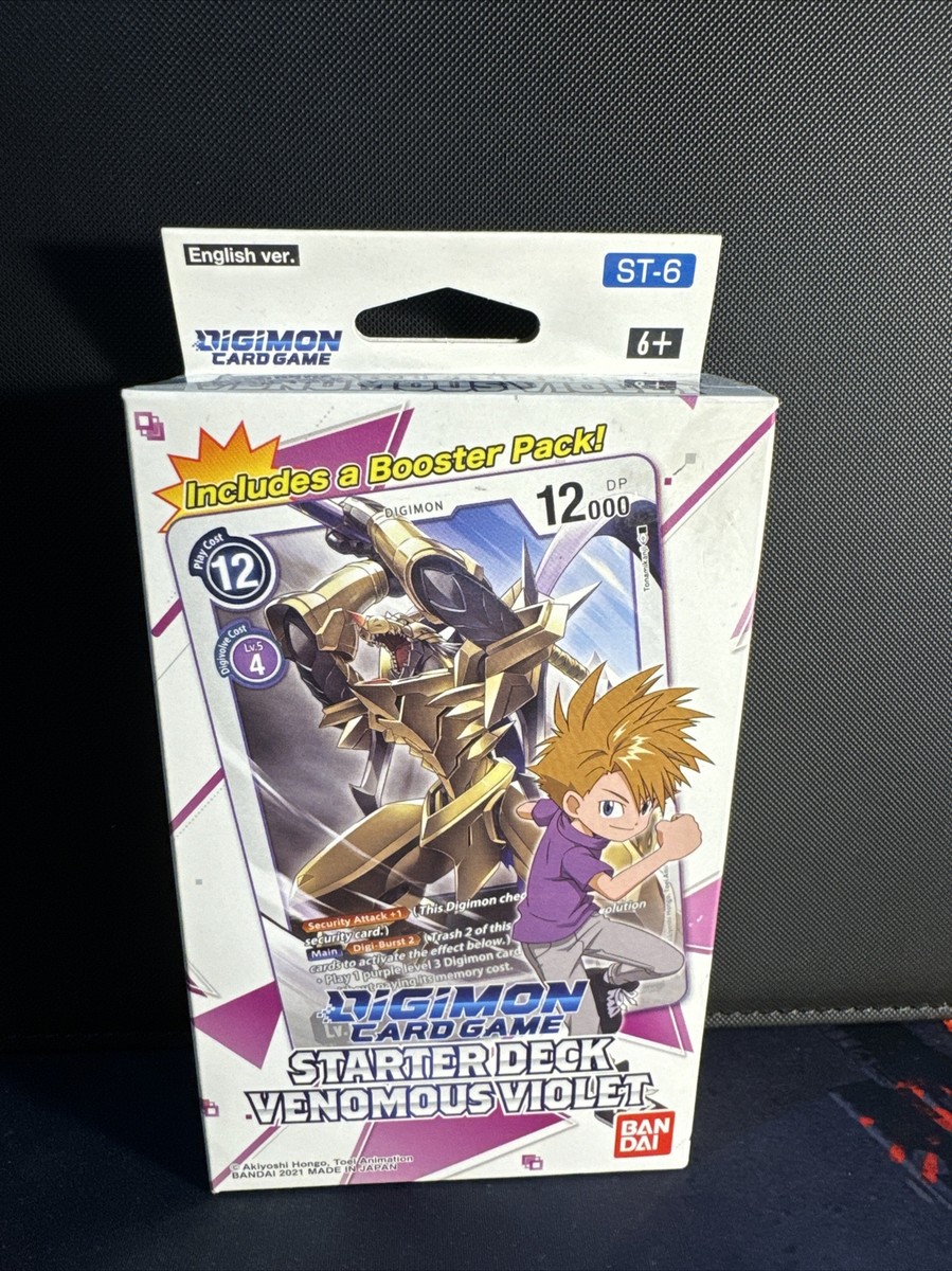 digimon card game deck size Amazon.com: BANDAI | Digimon Card Game: Starter Deck - Wolf of Friendship  (ST16) | Card Game | Ages 6+ | 2 Players main image 1