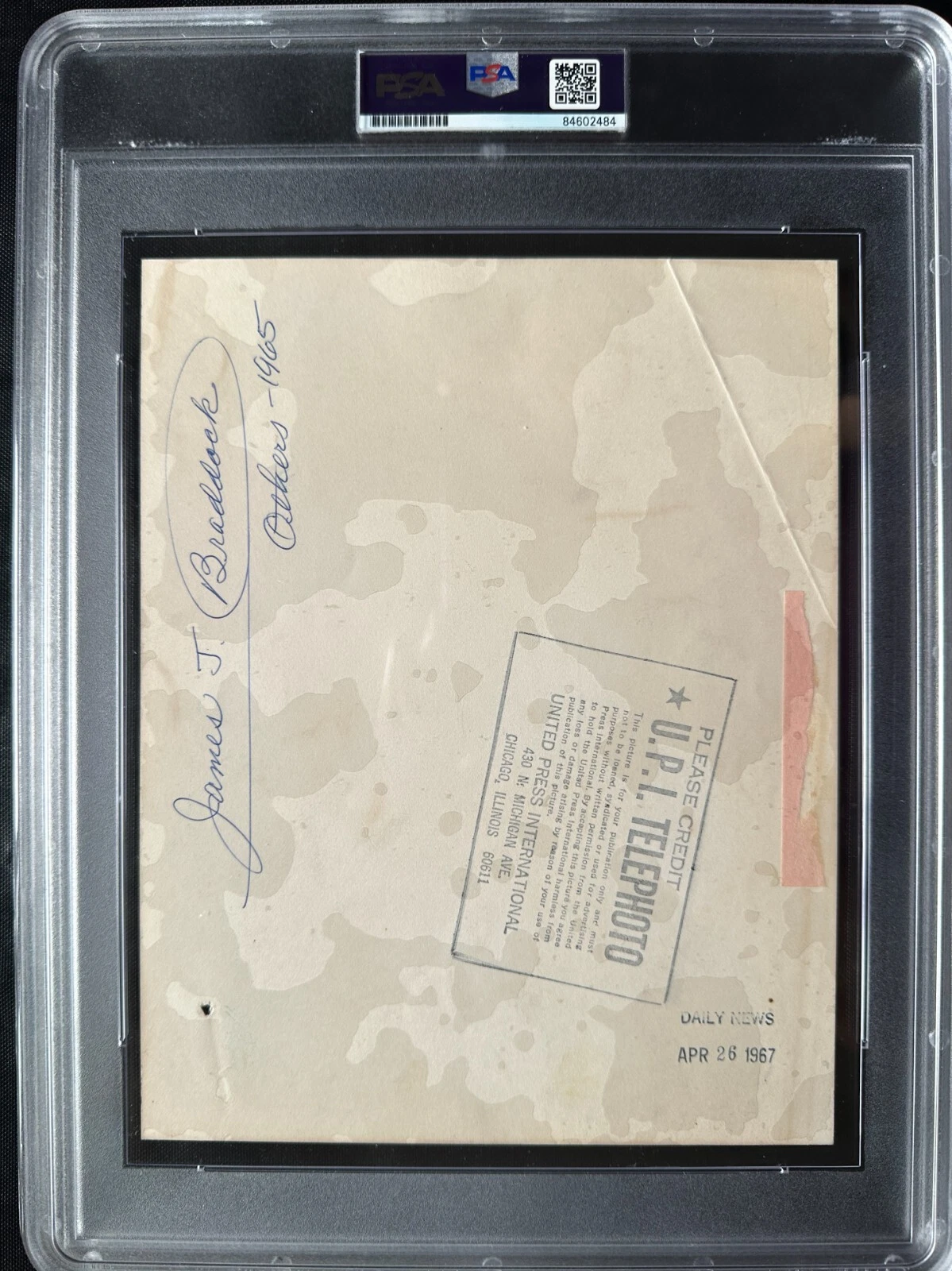 4 チャンピオンズ アリ ルイ ウォルコット ブラッドロック ボクシングタイプ 3 フォトPSA スラブ カプセル化 - 画像4/4