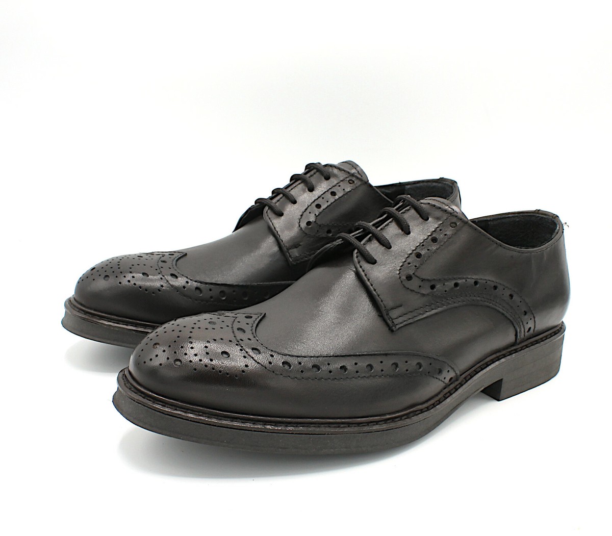 Scarpe da uomo in pelle eleganti classiche derby Oxford francesine