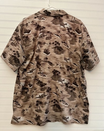 511 Tactical Tropi-Camo Short Sleeve Shirt Men's XL Micro Perforated Wicking - Picture 4 of 7