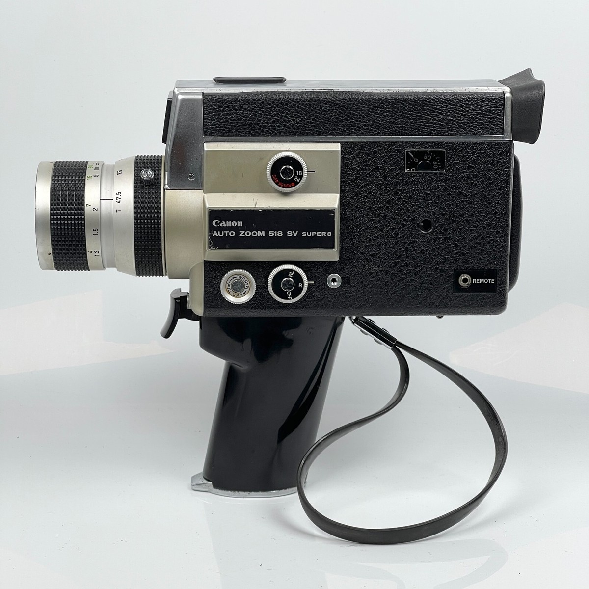 <完動品> Canon AUTO ZOOM 518 SUPER8 8mm MINT] Canon Auto Zoom 518 SV Super8 8mm Film Movie Camera