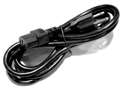 US AC POWER CORD CABLE for Desktop PC Computer Monitor Printer 110V Random Color