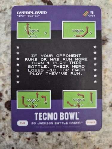 2026 Bo Jackson Battle Arena Tecmo Bowl PLAYS PL9 Overplayed