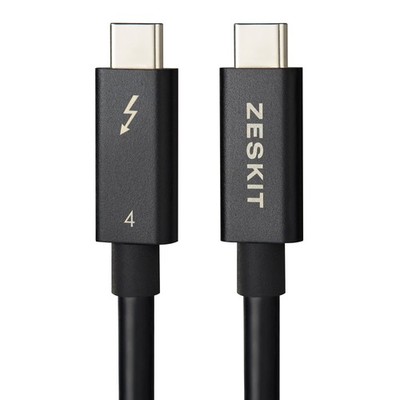 Certified Thunderbolt 4 Cable 40Gbps 100W Passive 0.8m