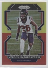 2021 Panini Prizm Red & Yellow Prizm 11/39 Vernon Hargreaves III #39 pn1