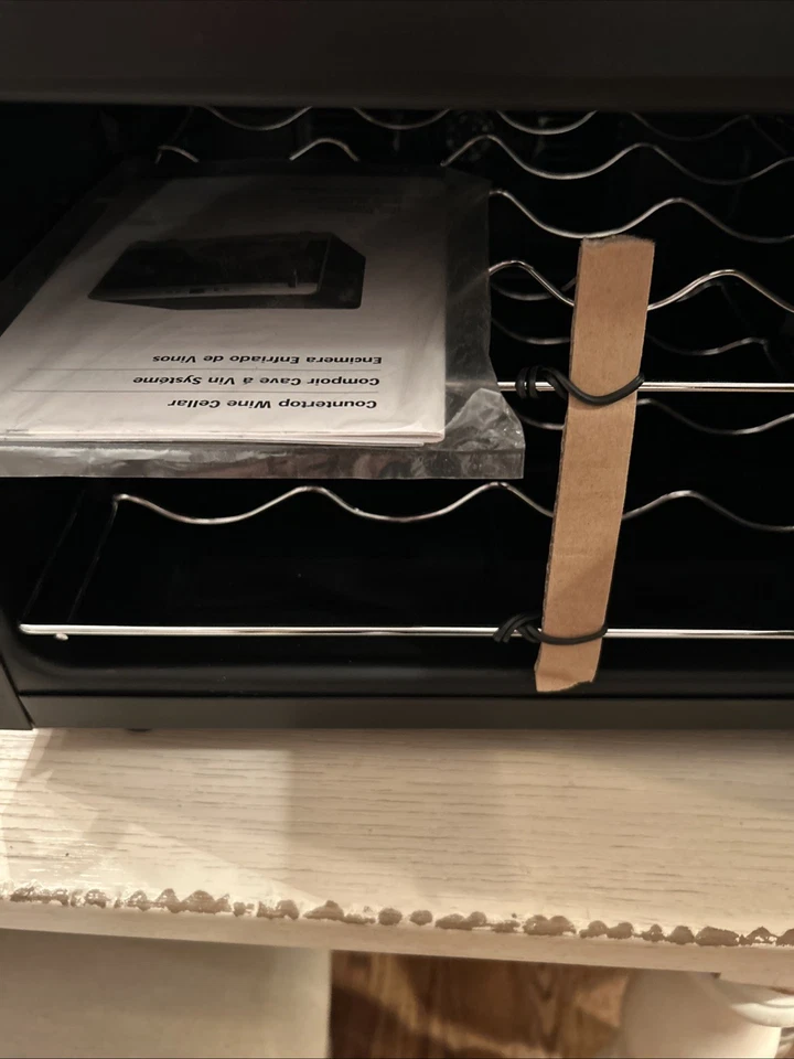 Encimera bodega eléctrica térmica Haier ¡NUEVA! 8 botellas de vino tinto/blanco Foto 4 de 4