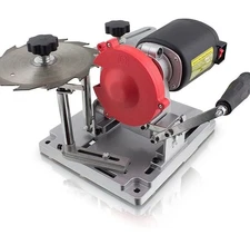 Electric 120 Volt Circular Saw Blade Sharpener with Diamond & Emory Wheels *READ