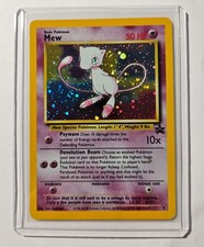Pokemon Card - TCG Mew Holo Promo Card 9