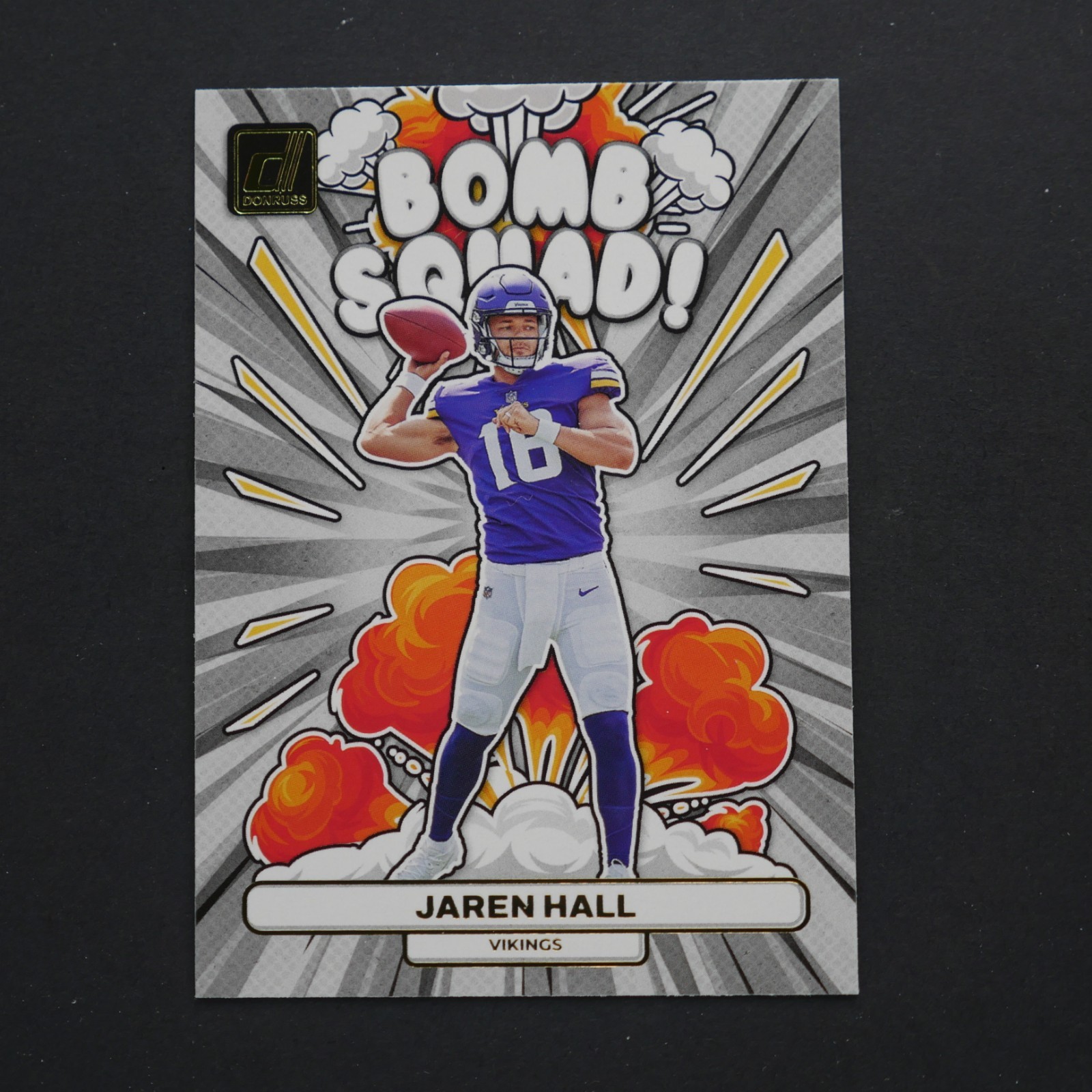 2023 Panini Donruss - Bomb Squad Jaren Hall #BS-9 (RC)