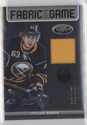 2012-13 Certified Fabric of the Game /299 Tyler Ennis #FOG-TEN 0d7y