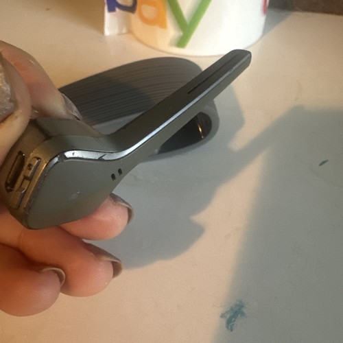 Plantronics Voyager Edge Bluetooth Headset Grey Silver Textured No Accessories - Picture 13 of 21