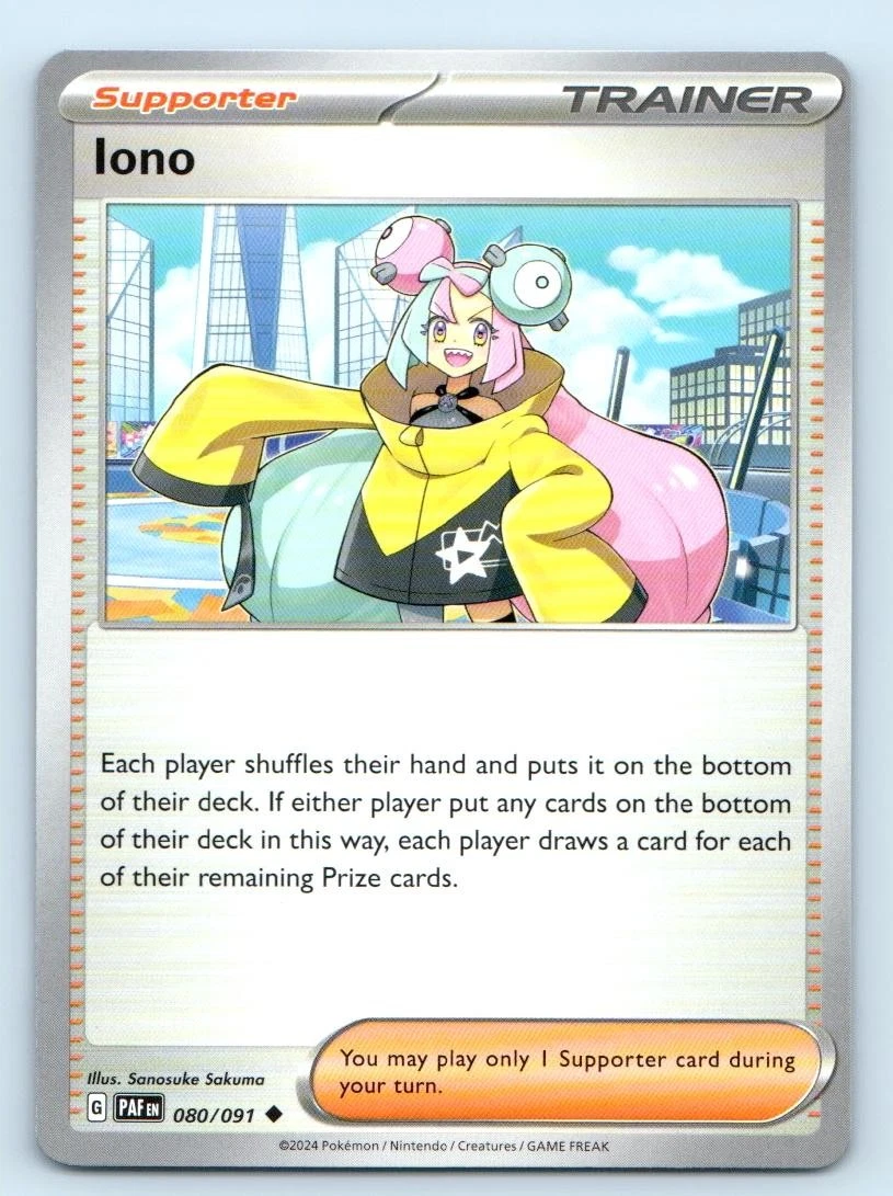 iono pokemon card ebay Iono (Special Illustration Rare) 269/193 Pokmon Scarlet & Violet Paldea  Evolved