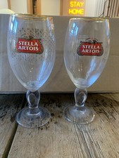 Mixed Box of 24 STELLA ARTOIS Chalice Glasses - Read Description