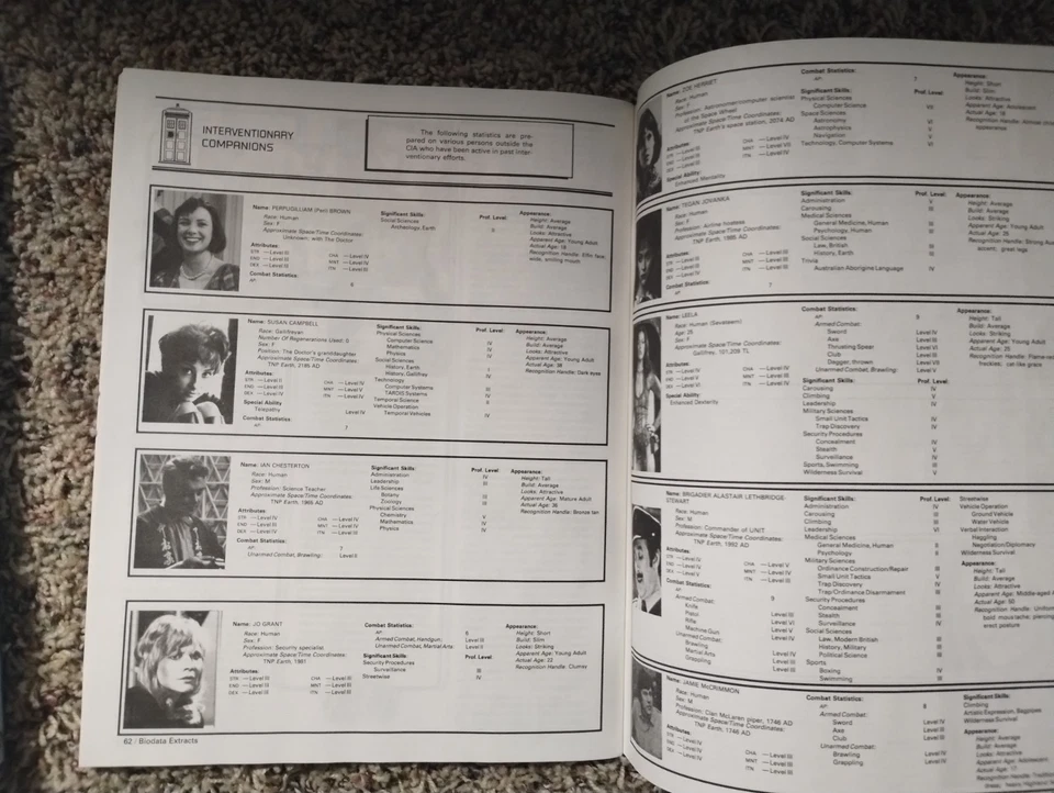 1981 1st printing FASA 9001 The Doctor Who Role Playing Game - Image 4 of 4