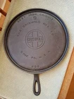 Griswold Cast Iron Griddle Number 9 Large Block.  609
