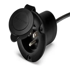 ProMariner 51300 Univeral AC Plug Holder, Black