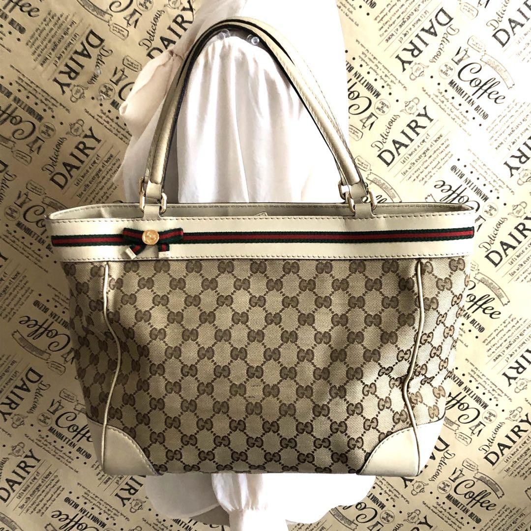 Gucci GG Mayfair Sherry Tote Bag Fo215