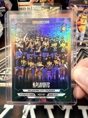 2025-26 NBA Hoops Oklahoma City Thunder Finals Pursuit Champions Team (1:13100)