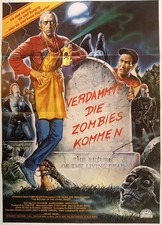 RETURN OF THE LIVING DEAD GERMAN MOVIE POSTER