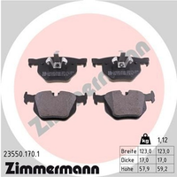 Zimmermann BremsbelÄGe Passend FüR BMW 3 E91 E90 E92 E93 X1 E84