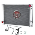 Radiator w/Condenser Combo fit 2007-2020 Nissan 370Z Infiniti G35/G37/G25 Q60