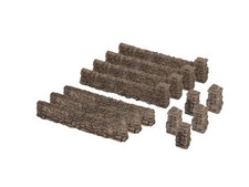 Noch 13170 Bruchsteinmauer Einfriedung Garten Grundstück Länge 72 cm H0 Neu