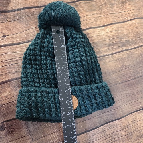 Cabaiai Beanie Hat Unisex OS Bandista Green Interchangeable Bobbles Not Included - Picture 3 of 10
