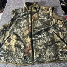 Scent Blocker Wind Blocker System Layer Two Reversible Fleece Vest Size XL