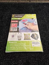 CenDale Premium DTF Transfer Film 13" x 19" 120 Sheets Print Side A3+