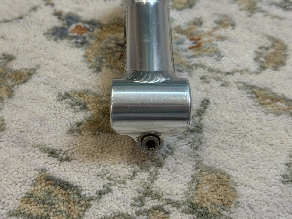 Raro Control Tech 1" vástago sin rosca - 100 mm x 26,0 - plateado - EE. UU. - corteza de colección Foto 2 de 4