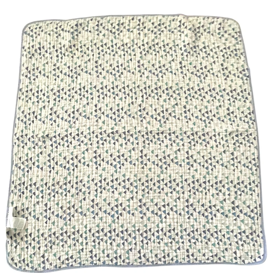 Manta de ensueño aden + anais Essentials dinosaurio muselina reversible 37x40 4 capas Foto 3 de 4