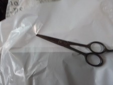 F.W. Engels Solingen Germany Barber Scissors 6" Trademark 10