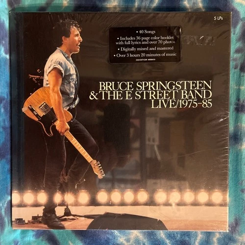 Bruce Springsteen 5 LP BOX SET Live 1975-85 Hype Sticker NOS Sealed