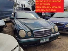 WRECKING 1997 MERCEDES BENZ E320 FOR PARTS